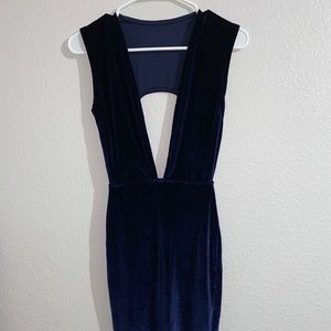 Fashion nova open front dress